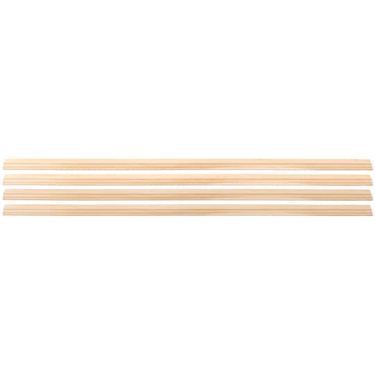 12 Packs: 4 ct. (48 total) Mini Unfinished Baseboards by Make Market®
